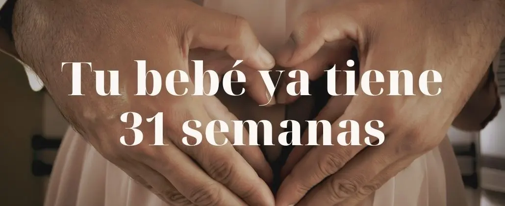 Semana 31: así es el embarazo Semana 31: así es el embarazo